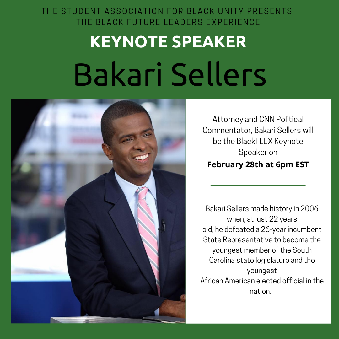 Keynote Speaker Bakari Sellers